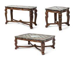 From the graceful lines of its deep carvings to. Aico Coffee Table Set Tuscano Ai 342 34