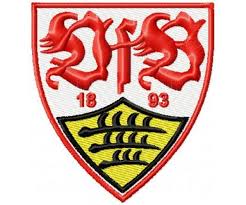 Verein für bewegungsspiele stuttgart 1893 e. Vfb Stuttgart Fc Logo Machine Embroidery Design For Instant Download