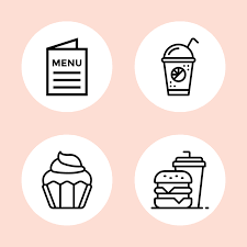 The Social Lab Ready To Use Instagram Highlight Covers Food Brown instagram highlight covers, instagram highlight icons story, instagram stories. instagram highlight covers food