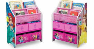 Use open shelving, add collapsable fabric containers or storage baskets. Disney Princess Book Toy Organizer Only 19 99 At Walmart Mojosavings Com