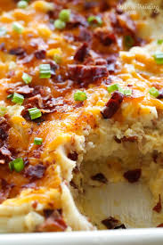 Loaded Mashed Potato Casserole Chef In Training Recipe Loaded Mashed Potato Casserole Mashed Potato Casserole Recipes