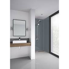Find here online price details of companies selling bathroom glass shelves. Splashwall Bathroom Splashback Gloss Flint 1200 X 2420 X 4mm Bathroom Wall Panels Screwfix Com