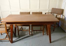 Spectrum quarter sawn white oak limed oak fc 108. 1950s Limed Oak Extending Dining Table And Set Of 6 Chairs Vinterior