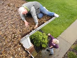 Make sure your gutters don't spill over. Ladder Safety Cleaning Gutters Is The Most Important Factor