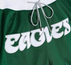 NFL JUST DON THROWBACK SHORTS-EAGLES