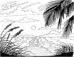 Please enter your email address receive free weekly tutorial in your email. Afternoon At Coast On The Island In The Sunset Coloring Pages Nature Seasons Coloring Pages Coloring Pages For Kids And Adults