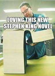 Funny Memes And Stephen King Humor For Book Nerds Stephen King Books Stephen King Stephen King Quotes