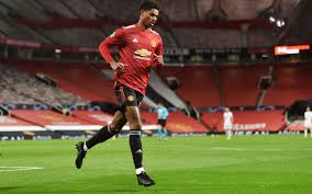 8:00pm, wednesday 28th october 2020. Marcus Rashford Comes Off The Bench To Score Hat Trick As Manchester United Demolish Rb Leipzig