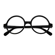 New Personality Unisex Plastic Vintage Round Reading Glasses Frame Retro Style Eyeglass Clear Lens Eye Glasses Frames Wholesale