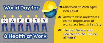 Bureau of labor statistics data shows that. World Day For Safety And Health At Work