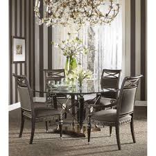 Fine Furniture Design Belvedere 60 Inch Round Glass Top Dining Table Ff 1152 810 Dtt Dia60t Fine Furniture Design Round Dining Room Dining Room Design
