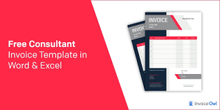 Best Free Consultant Invoice Template In Word Excel