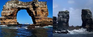 El conocido arco de darwin, un atractivo puente de piedra natural que se erigía a menos de un kilómetro de la isla darwin, ubicada en la parte ese, afortunadamente, es un atractivo que no se ha perdido con el derrumbe del arco de darwin. Colapso El Reconocido Arco De Darwin En Las Islas Galapagos Entre Veredas