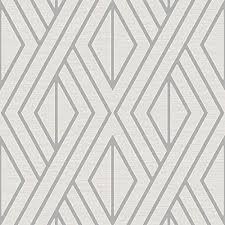 Black And White Geometric Wallpaper Uk Geometric Wallpaper White And Silver Pear Tree Uk30509 Pe Https Www Amazon Com Dp B Geometric Wallpaper Grey Geometric Wallpaper Geometric Wallpaper White