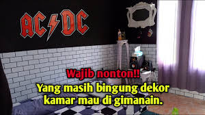 Kamar cowok warna hitam putih. Dekorasi Kamar Tidur Cowok Hitam Putih Youtube