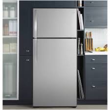 ge 16 6 cu ft top freezer refrigerator stainless steel gie17gsnrss best buy in 2021 top freezer refrigerator kitchen refrigerator refrigerator
