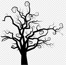 You can create your own spooky giant halloween tree! The Halloween Tree Spooky Tree Silhouette White Happy Halloween Png Pngegg