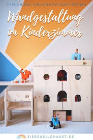 Wandgestaltung Im Kinderzimmer Eine Kunterbunte Kreative Ecke Fur Den Grossen Jungen Werbung