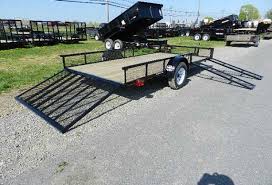Carry On 7 X 14 Atv Utility Trailer Removable Rear Gate Atv Utility Trailer Utility Trailer Atv