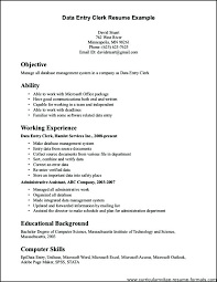 resume examples office clerk resume