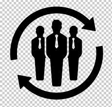 Maybe you would like to learn more about one of these? Human Resource Computer Icons Customer Business Outsourcing Png Clipart Black And White Brand Business Business Process