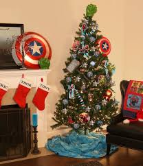 6 Pop Culture Christmas Trees Fun Com Blog Superhero Christmas Disney Christmas Tree Geek Christmas Decorations