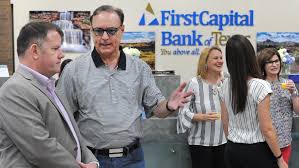 Fcb at the fcb building officers. Firstcapital Bank Of Texas Wins Statewide Award For Community Banking