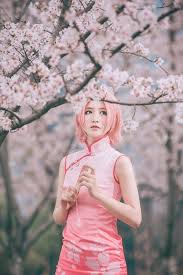So Cute Haruno Sakura Cosplay Harunosakuracostume Naruto Cosplaygirl Cosplayclass Cosplay Ideias De Cosplay Cosplays