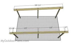 Roof styles for prefab metal carports the roof of your steel carport is just as important as the rest of the structure, it provides extra stability and complete protection for your property. Flat Roof Wood Carport Plans Carport Ideas