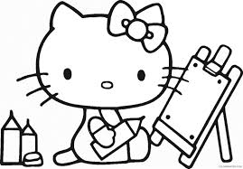 Visit the post for more. Hello Kitty Coloring Pages Cartoons Hello Kitty Cl37 Printable 2020 3171 Coloring4free Coloring4free Com