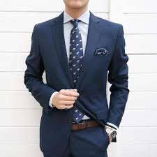 Men S Navy Suit Light Blue Dress Shirt Navy Print Tie Navy Polka Dot Pocket Square Light Blue Dress Shirt Mens Navy Suit Blue Suit