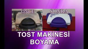 Her şeyde olduğu gibi evin olmazsa olmazı beyaz eşyalar da bir gün eskiyebiliyor. Beyaz Esya Boyama Video