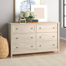 Lamantia 6 Drawer Double Dresser In 2020 Furniture Light Wood Dresser Bedroom Furniture