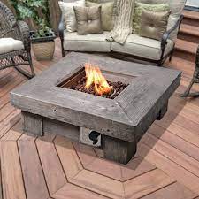 It comes with a multi colored earth tones ceramic tile top that adds stylish touches to any patio or yard. Outdoor Gas Fire Pit Tables Wayfair Co Uk
