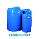 Water Tank, 5000 Litre Round Upright Water container