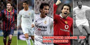 all time top goal scorers in uefa champions league sports