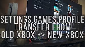 Xbox One X How To Transfer Your Profile And Games To The New Xbox One X Youtube