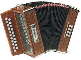 hohner morgane two row button accordion key gc walnut by