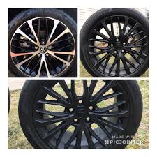 Toyota camry wheels and tires toyota camry years list. Plasti Dipped Glossed My 18 Camry Rims Camry