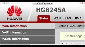 Pada video sebelumnya saya telah berbagi cara setting modem indihome merek zte f609, pada video ini cara setting modem indihome huawei hg8245h5 agar tidak la. Tutorial Setting Modem Huawei 8245 Fiber Youtube
