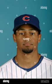 This is a 2008 file photo of Eric Patterson of the Chicago Cubs baseball  team. This image reflects the Chicago Cubs active roster as of Monday, Feb.  25, 2008 when this photo