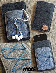 handmade graphite grey felt phone case samsung galaxy 5 iphone 6 plus iphone 6 smartphone phone sleeve felt phone felt phone cases felt bag