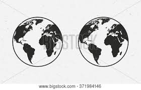 Integrated in adobe apps · video now available · editorial images Earth Globe Icons Vector Photo Free Trial Bigstock