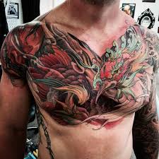 Pin By Hubert Lanteri On Stigmata Tattoos Phoenix Tattoo Full Chest Tattoos