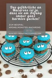 Krumelmonster Macarons An Krumelmonster S Geburtstag Macarons Macaron Fancy
