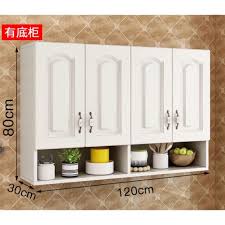 A great way to display your cookware is to add a storage shelf with a rail to your kitchen wall. Hanging Kitchen Cabinet Rack Storage Shopee Malaysia