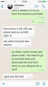 In 2017, i sent him $1100 via wire to unlock some zte z667t. Beware Of Scammers