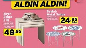 Ürünün fiyatı çok iyi kaliteli ve çok şık sadece diğer sehpalardan biraz daha ağır olduğunu söyleyebilirim. 1a101 Hafta Sonu Indirimleri Anne Diyari