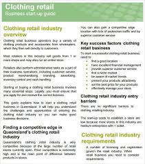 Clothing Business Plan Template Luxury Sample Retail Business Plan Template 7 Documen In 2020 Retail Business Plan Template Retail Business Plan Business Plan Template