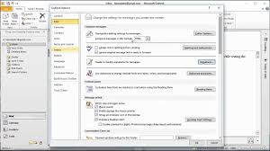 lecture 2 outlook rules قواعد signatures التوقيع default fonts data files ملف بيانات اوتلوك microsoft outlook messages tutorial